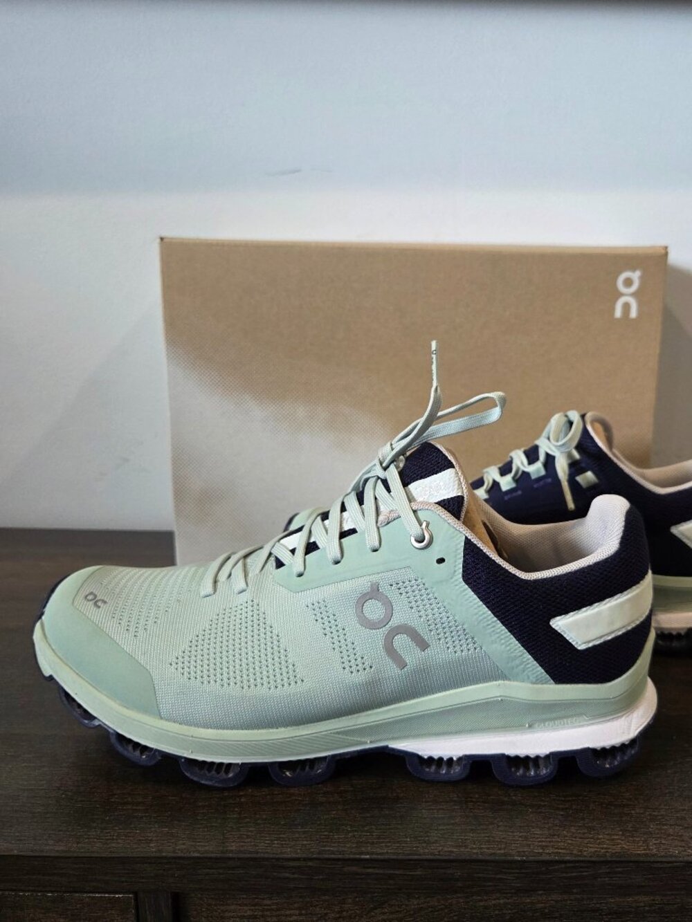On Cloud Cloudsurfer 6 Running Shoes - Fennel / Ink | Women's 10.5